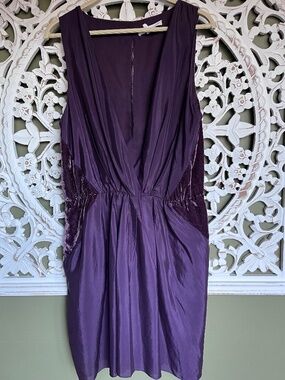 Gorgeous vintage Purple BCBGeneration women's dress size L
